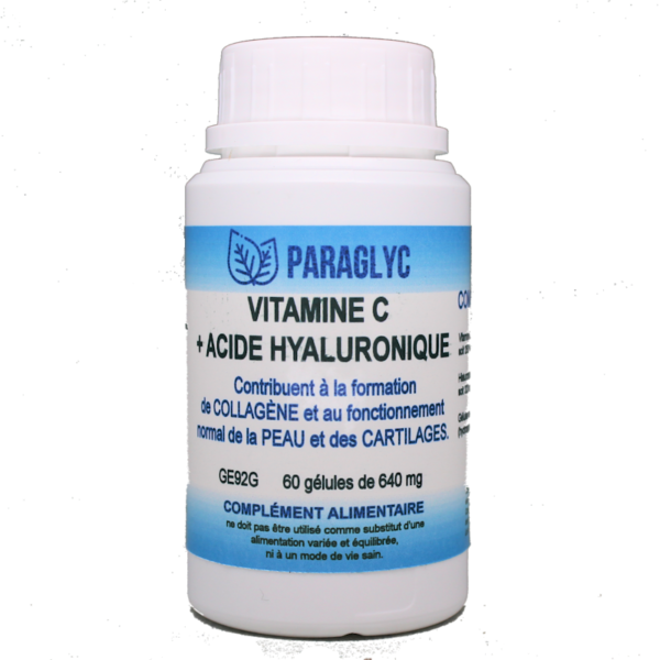 Vitamine C + acide hyaluronique pour la peau