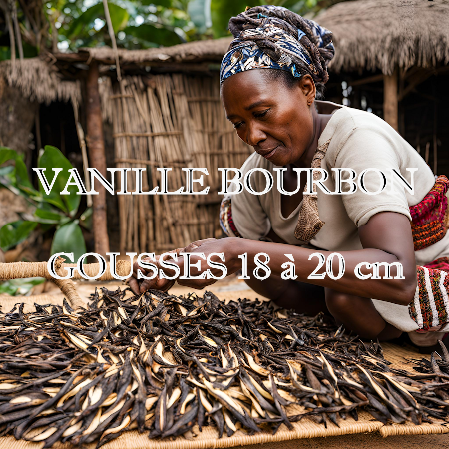 2 Gousses de vanilles Bourbon