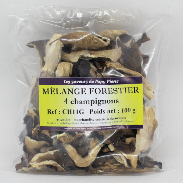 Mélange forestier en sachet de 100 grammes