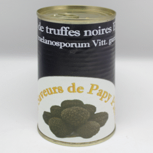 Brisures de truffe noire tuber melanosporum