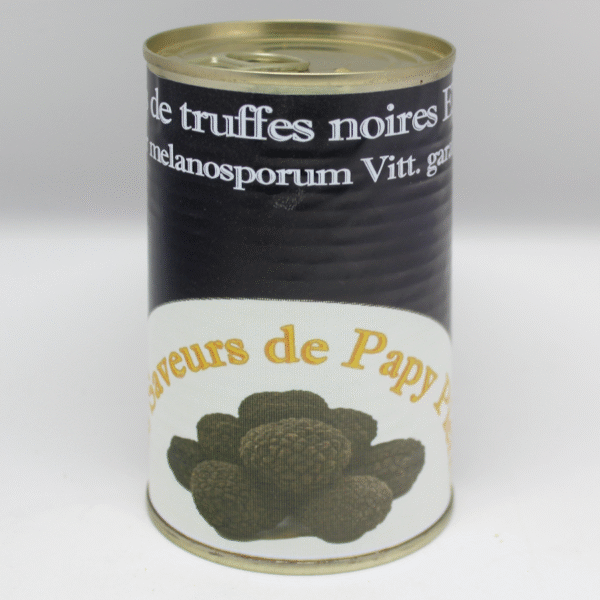 Brisures de truffe noire tuber melanosporum