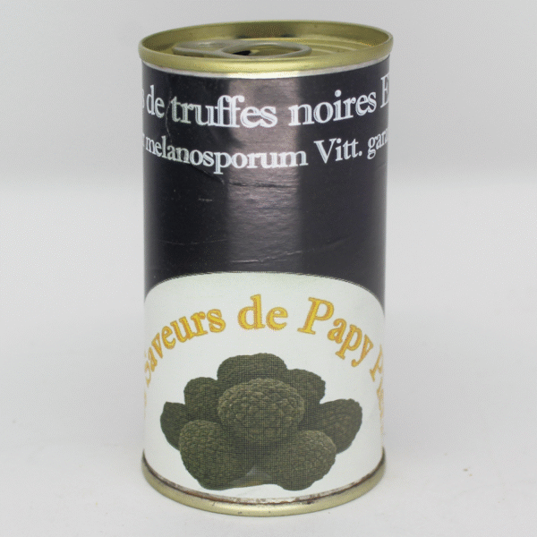 Brisures de truffes noires en boite de 100 grammes