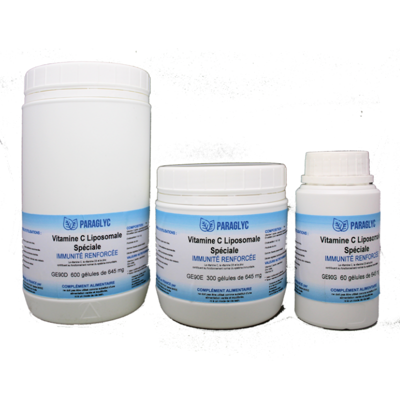 Gélule Luxe Gluthation + Vitamine C 30000 Mg - Complément Alimentaire DUOZI 60 Pilules