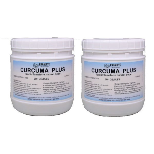 CURCUMA PLUS 2 flacons de 360 gélules