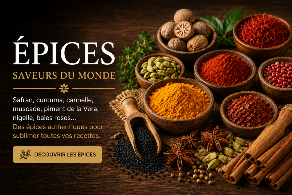 l'univers des épices de Papy Pierre