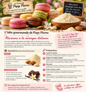 La recette des macarons de Papy Pierre